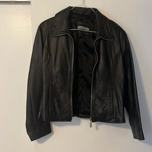 Kenneth Cole Reaction women’s leather jacket